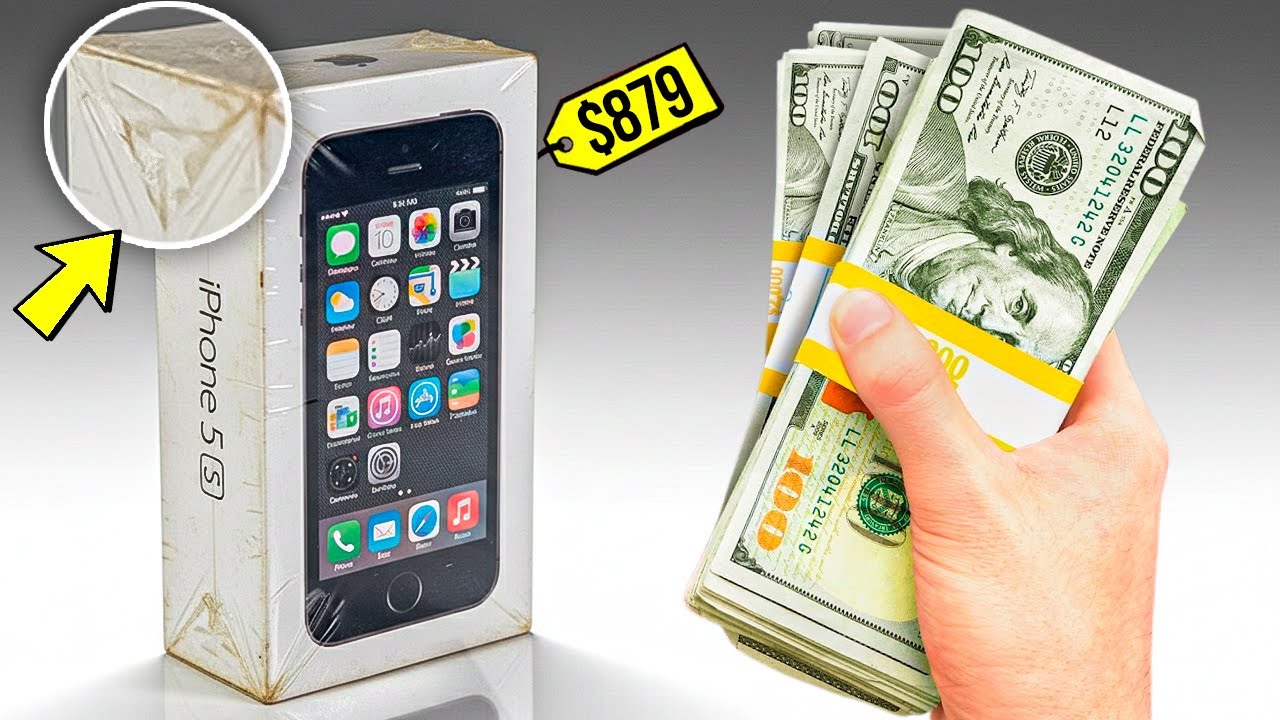 COMPRE un iPhone 5s SELLADO en ebay y esto me llego...