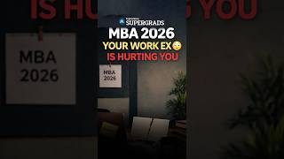Is Your Work Experience Hurting Your MBA Chances? 📉 #CAT2026