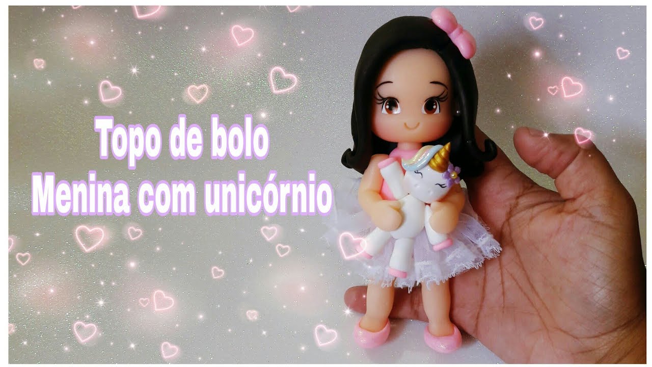 Live menina tema unicórnio