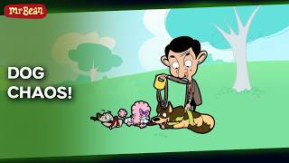 mr bean becomes dog walker mr bean adventures