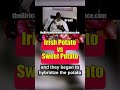 DR SEBI - WHAT ABOUT POTATOES? - IRISH vs SWEET POTATO #shorts #drsebi #vegan #acidic #vegetarian