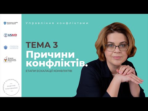 Причини конфліктів та етапи їх ескалації ► Курс “Управління конфліктами”