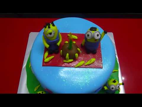 მინიონების ტორტი, საბავშვო ტორტები, შეკვეთა: 593 756 700, \"გრანტის ტორტები\"