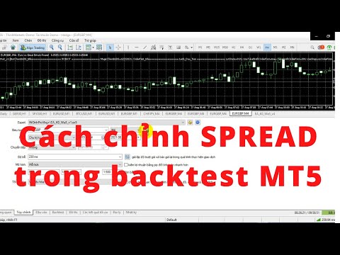 Hướng dẫn chi tiết cách chỉnh SPREAD trong backtest MT5