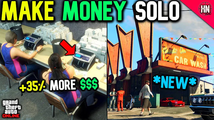 10 BEST WAYS To MAKE MONEY SOLO In GTA Online