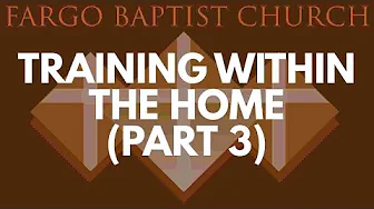 Rick Carter - Training Within The Home Part 3