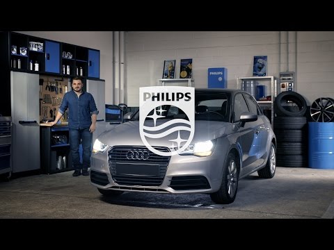 PHILIPS УЧЕБНИК - Как заменить головное освещение на вашем Audi A1 на светодиодные лампы