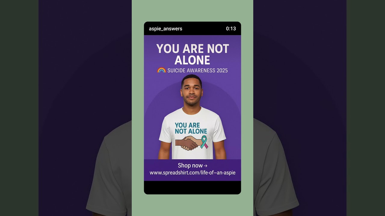 Suicide Awareness Merch Available Now