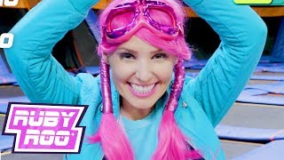 Ruby Roo - TRAMPOLINE PARK | Kids Learning | Sandaroo Kids Videos | Kids Games