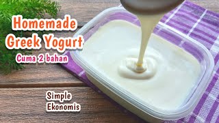 Memperbanyak Yogurt di rumah | Homemade Greek yogurt | simple ekonomis anti gagal