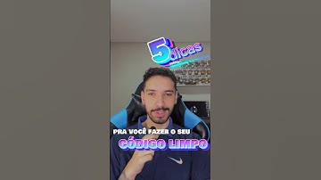 Dicas para Clean Code 🧑‍💻💻👩‍💻 #shorts #cleancode #programacao #tecnologia #java #programador