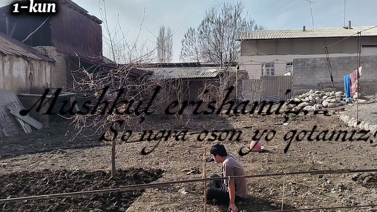 Yer chopish 1000 usuli😅