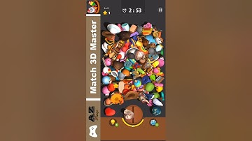 Match 3D Master Level 6-10 | AZ Plays