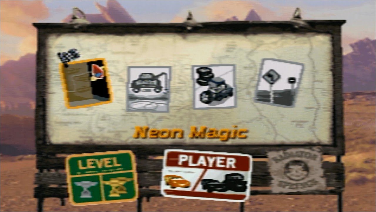 Cars: Rev It Up In Radiator Springs - V.Smile Learning Zone Playthrough + Gallery