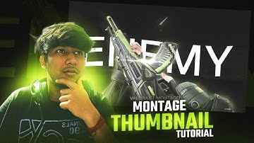 Make This Amazing Montage Thumbnail | Thumbnail Tutorial.