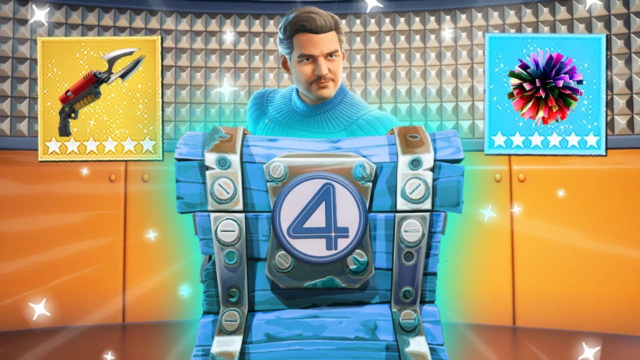 The FANTASTIC *FOUR CHEST* Challenge in Fortnite