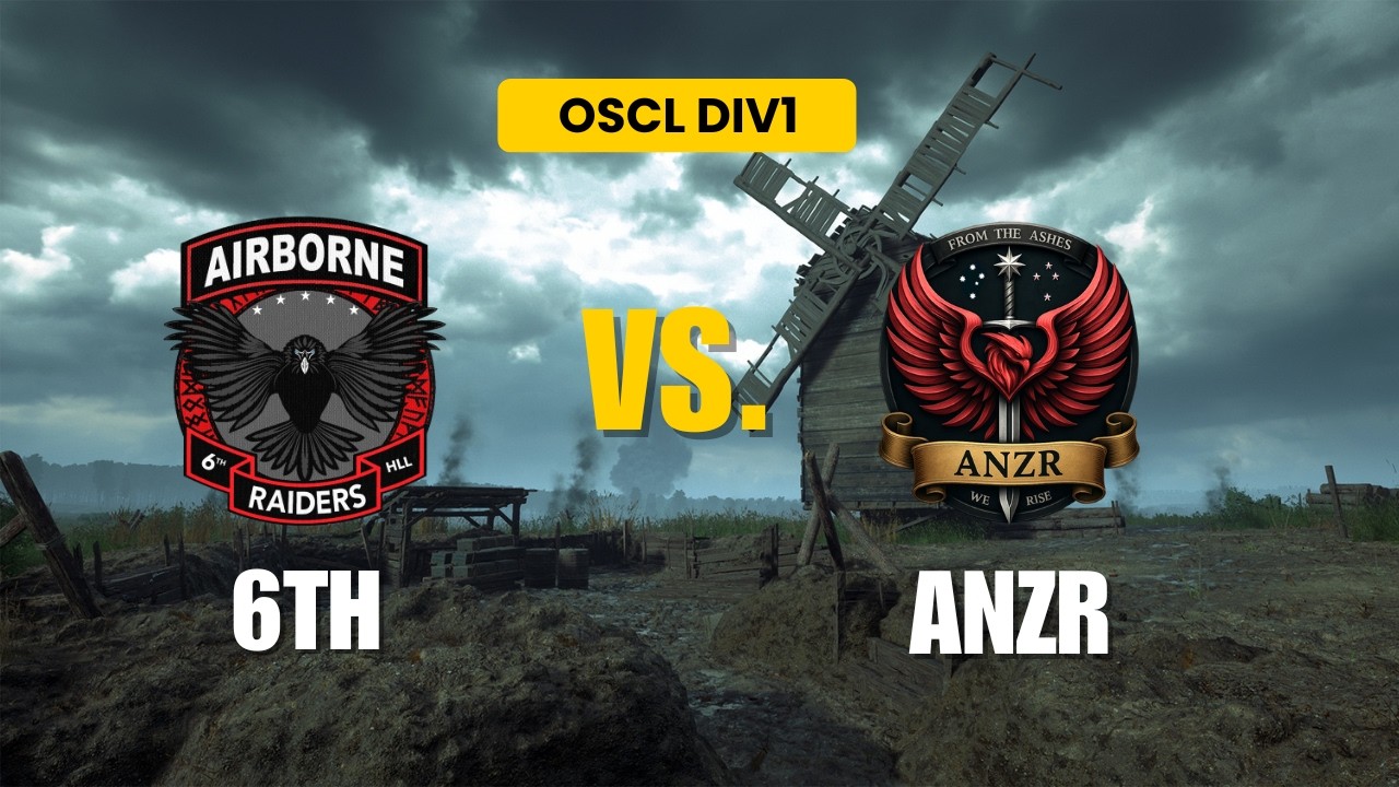 6TH vs ANZR | Off-Season Competitive League Division 1 | KURSK | Console Hell Let Loose