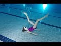 Dancing Underwater and practicing breath hold - YouTube