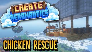 We build a working Flying Ship in Minecraft!