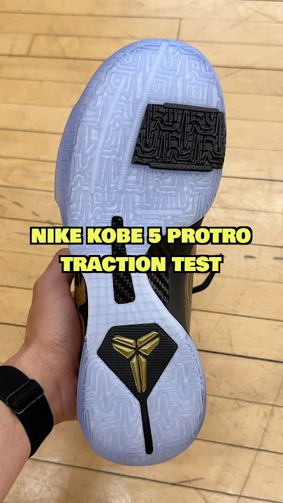Nike Kobe 5 Protro Traction Test! 🐍 #basketballshoes #kobebryant #nike