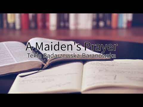 53. A Maiden's Prayer (mscz) - Tekla Bądarzewska-Baranowska