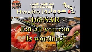 Hwaro Korean BarbQ House: 165SAR 'Eat All You can', Is It Worth It? #restaurant #food #korea