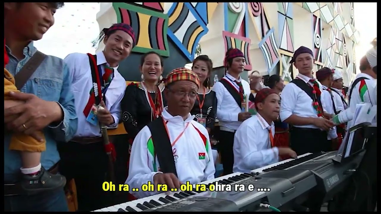 Kachin song Manau Oh Ra . Zinghtung Gam + Lasang Ji Bu