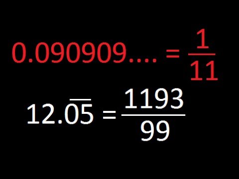 Decimal To Rational - Part 2 (2 Or More Recurring Digits)