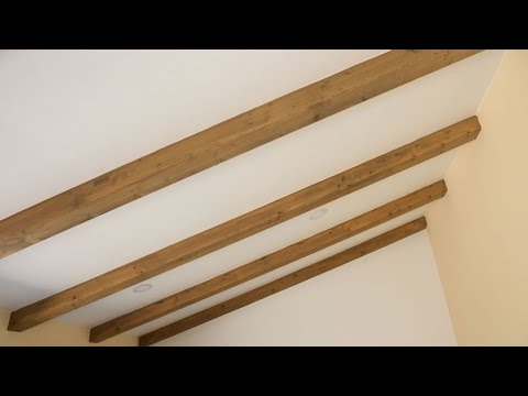 Video: ¿Cómo acoplo una viga de techo?