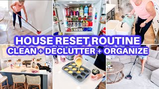 🏡 CLEAN WITH ME + ORGANIZE + HOUSE RESTOCK RESET | CLEANING MOTIVATION |JAMIE'S JOURNEY|SUNDAY RESET