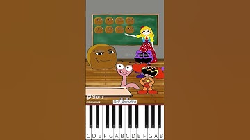 [Gegagedigedagedago] CatNap and Roblox Naggets Dancing (@HF_Animation) - Octave Piano Tutorial