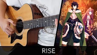 Video thumbnail of "【Tate no Yuusha no Nariagari OP】 RISE - Fingerstyle Guitar Cover"