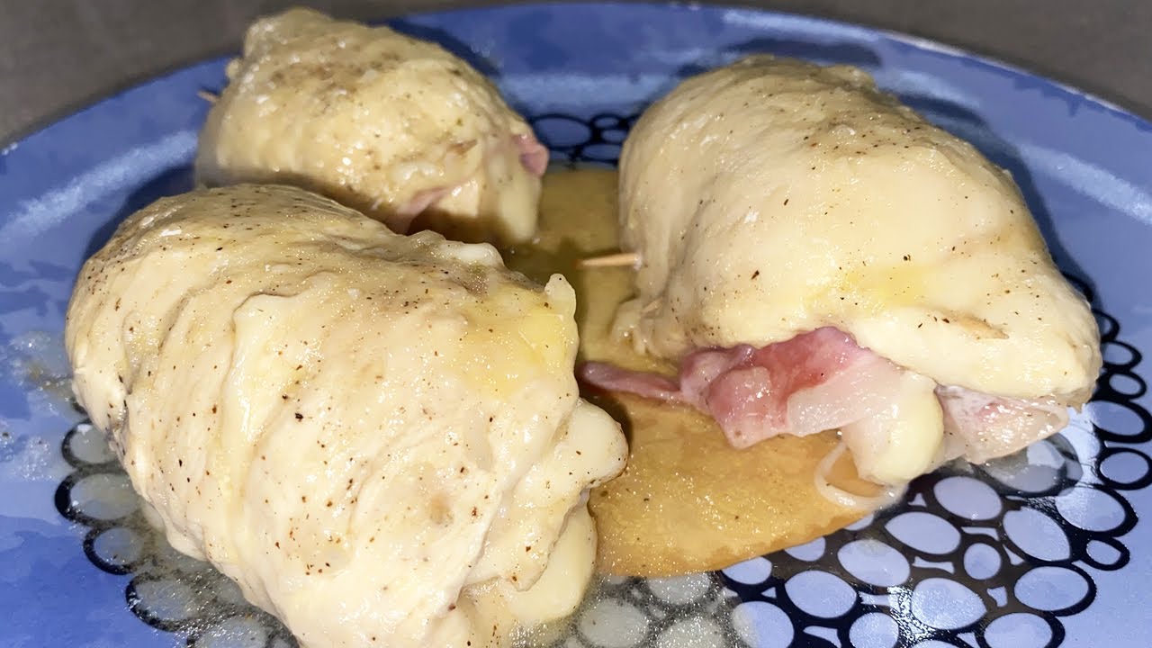 INVOLTINI DI PETTO DI POLLO RIPIENI FACILISSIMI IN PADELLA