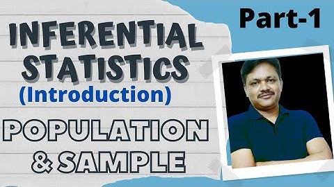 Population and sample | Inferential Statistics part 1 | Applied maths Class 12 | Gaur Classes