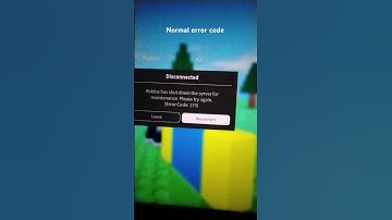 the most dangerous errors code Vs normal error code in roblox #roblox #rblx  #robloxerror