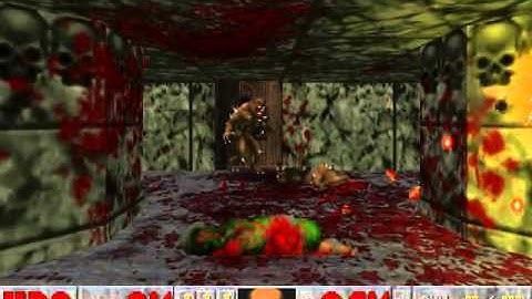 Brutal Doom: E2M5: Command Center/E2M9: Fortress of Mystery