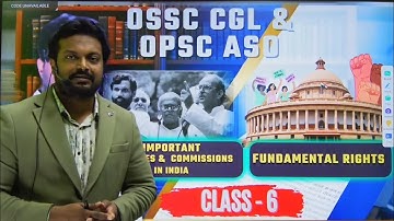 🔥 Class 6 | Important Committees & Commissions for OSSC CGL 2025 | OPSC ASO & OCS | RI ARI AMIN ICDS