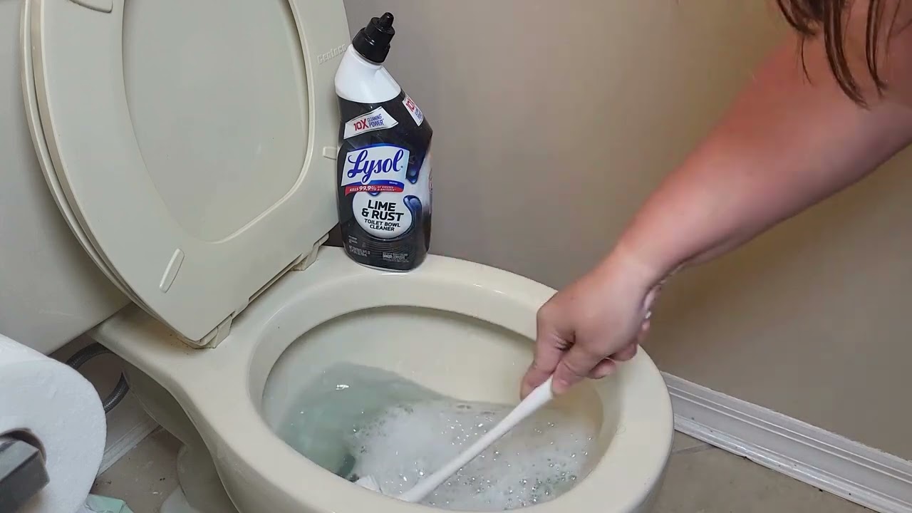 Lysol Toilet Bowl Cleaner | Lime & Rust Remover