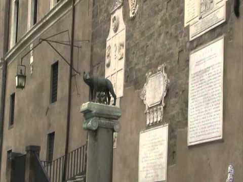 Rome- Romulus and Remus statue - YouTube