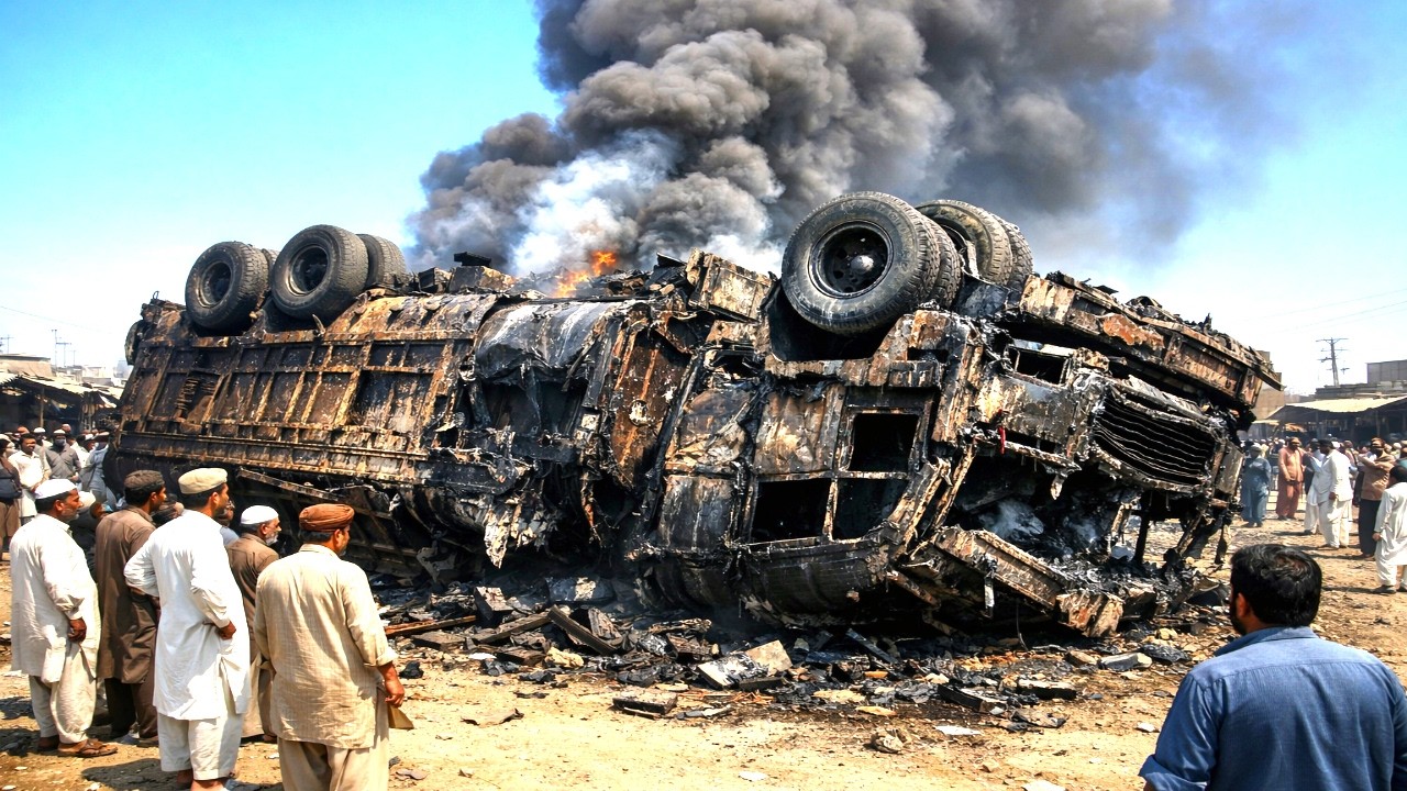 Вирусное видео - Пакистанский механик ремонтирует сгоревший грузовик - @DiscoverRepairingSkills