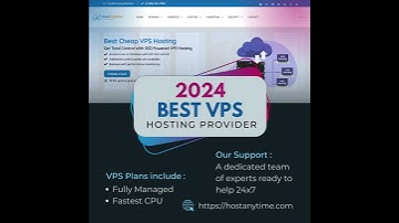 Best VPS Hosting 2024