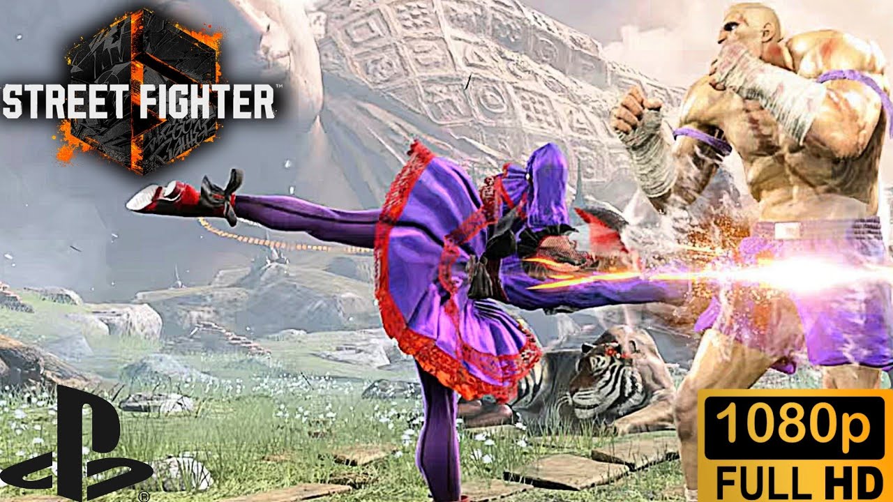 Street Fighter 6 A.K.I. VS Sagat