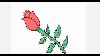 How To Draw A Rose Step-By-Step With Divyansh Jinara