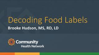 Decoding Food Labels