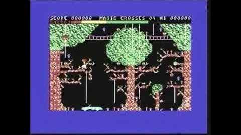 CHILLER - Commodore 64 - Gameplay Michael Jackson Thriller sound - RADAXIAN CHANNEL 540