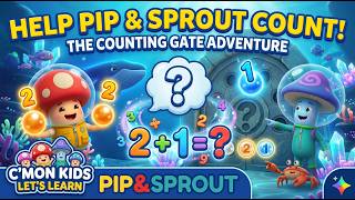 Underwater Math Adventure! 🌊 | Learning Addition with Pip & Sprout Kids Educational Videos | part2
