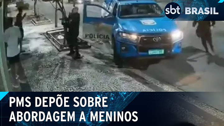 PMs que apontaram armas para filhos de diplomatas dão depoimento a polícia | SBT Brasil (11/07/24)