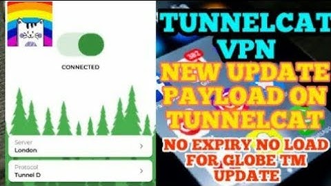 NEW UPDATE PAYLOAD ON TUNNELCAT VPN ~ With GTM NO LOAD NO PROMO || WORKING 💯