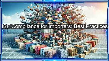 Mastering Compliance: Best Practices for Completing an Importer Security Filing (ISF)