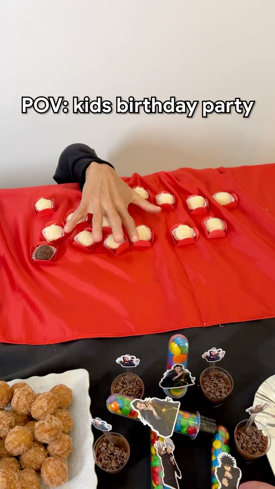 WHEN YOU’RE AT A KIDS PARTY